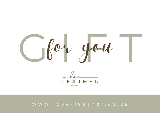 Love Leather Gift Card